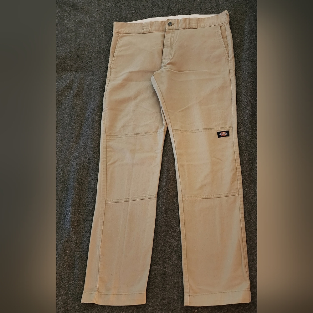 DICKIES | Skinny Straight | Mens | Size 36x32 | Tan | 5 pocket | Pants